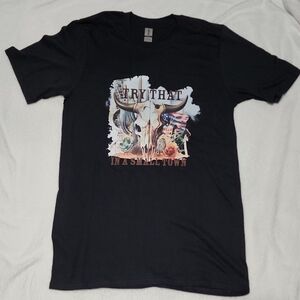 Black Graphic Womens T-Shirt